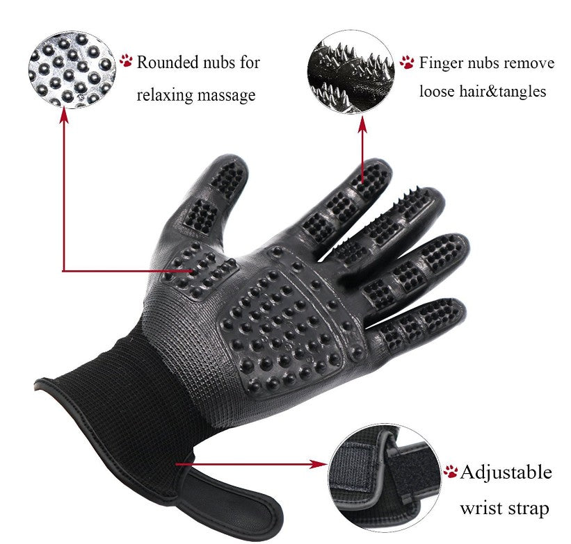 Gants de Toilettage pour Animaux