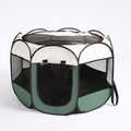 Cage en Maille Rouge et Noire pour Chiens et Chats