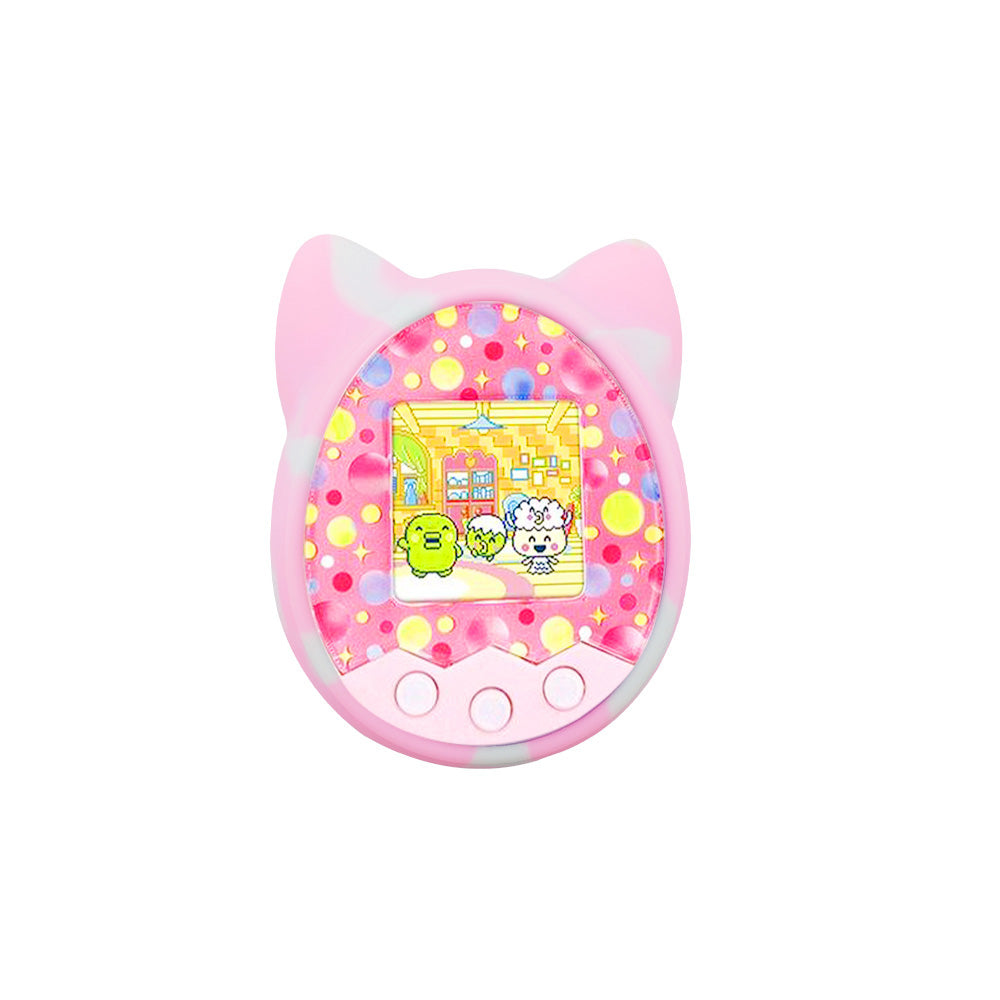 Coque de protection en silicone pour Tamagochi Rose