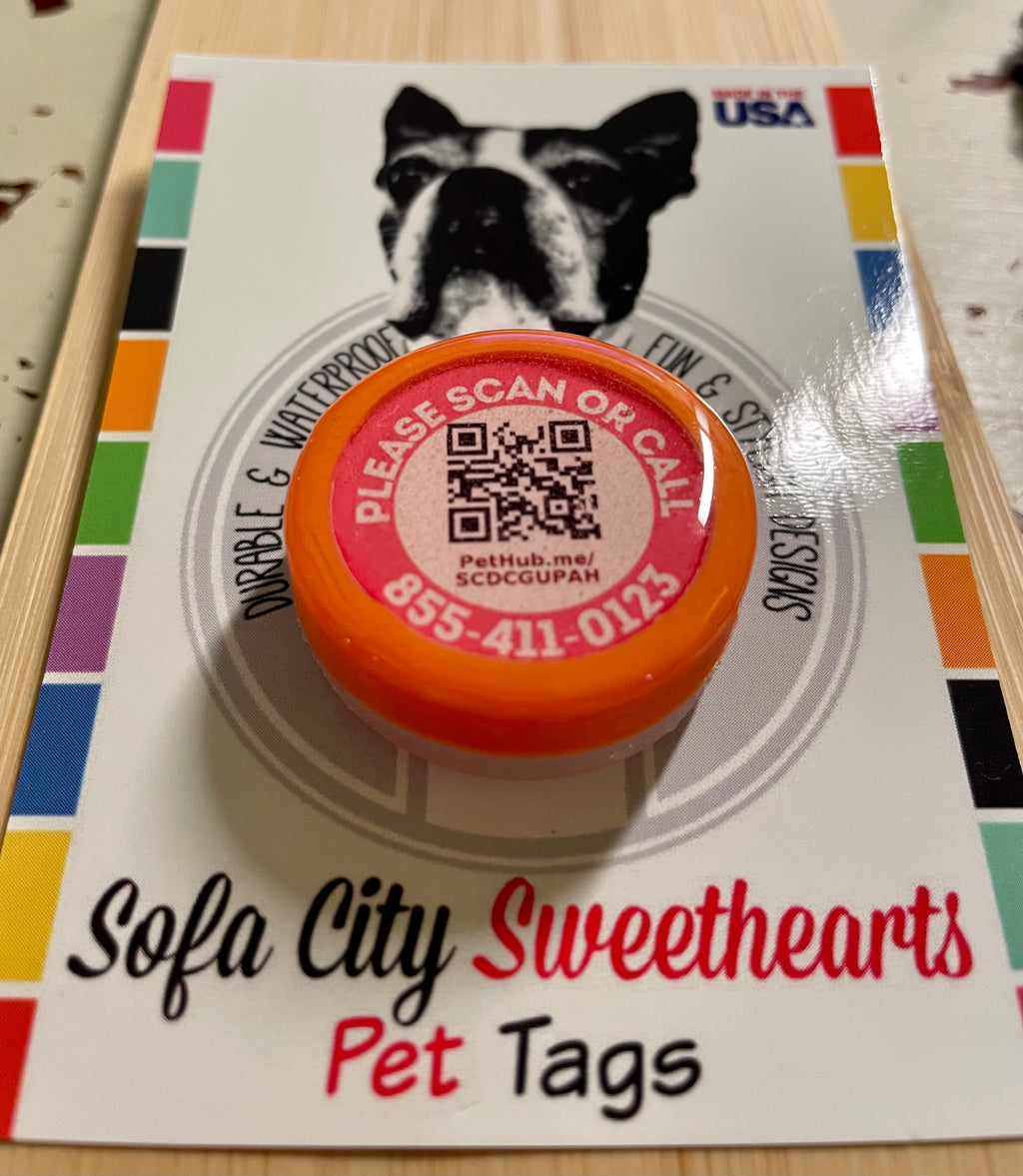 Pack de 20 étiquettes QR pour identifier votre animal en un scan