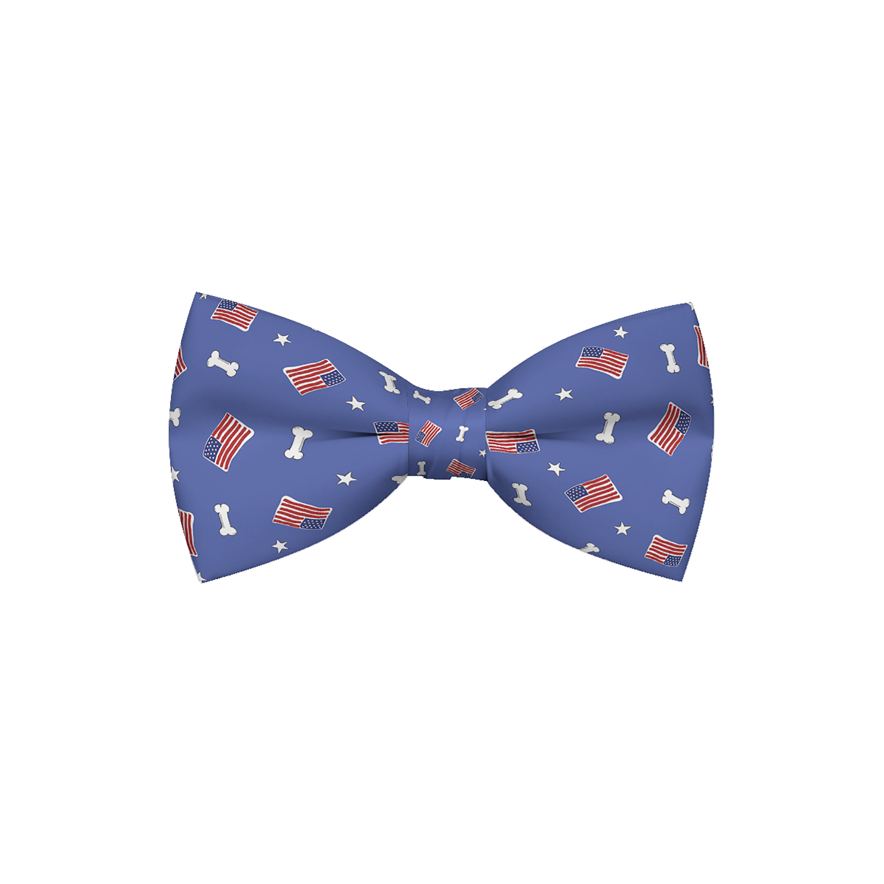 Nœud papillon pour chien aux couleurs de l'Amérique