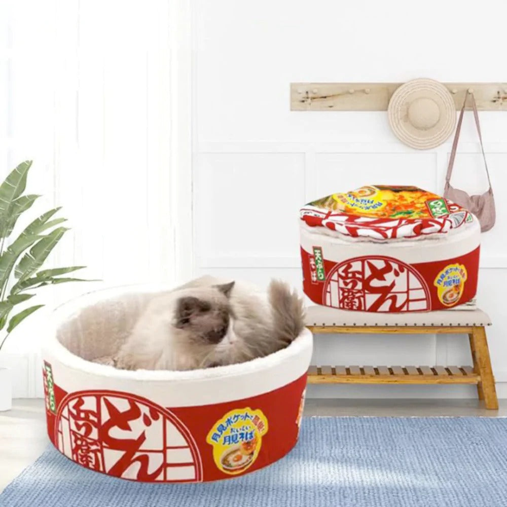 Coussin Lit Ramen pour Animaux