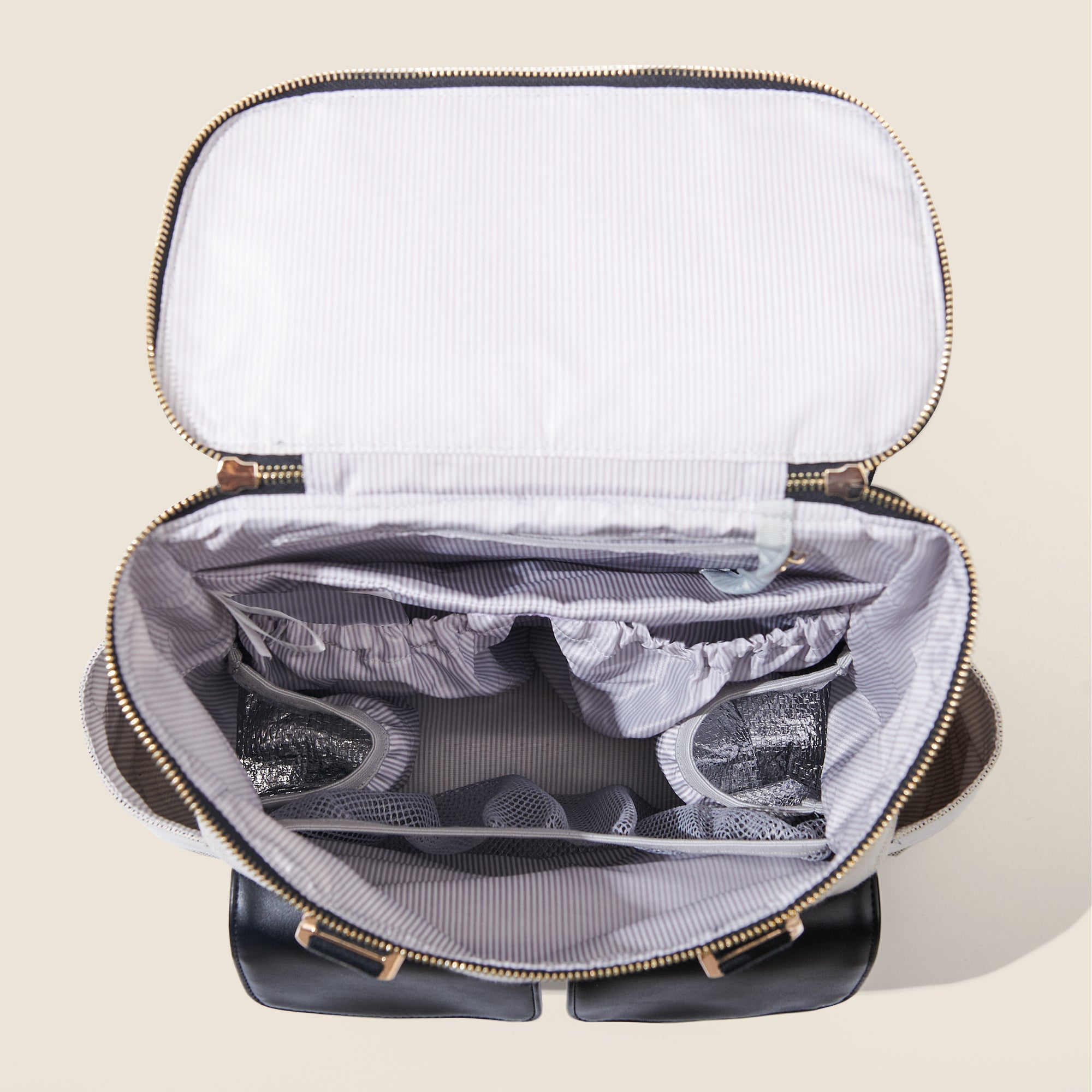 Sac à dos à couches en pied-de-poule