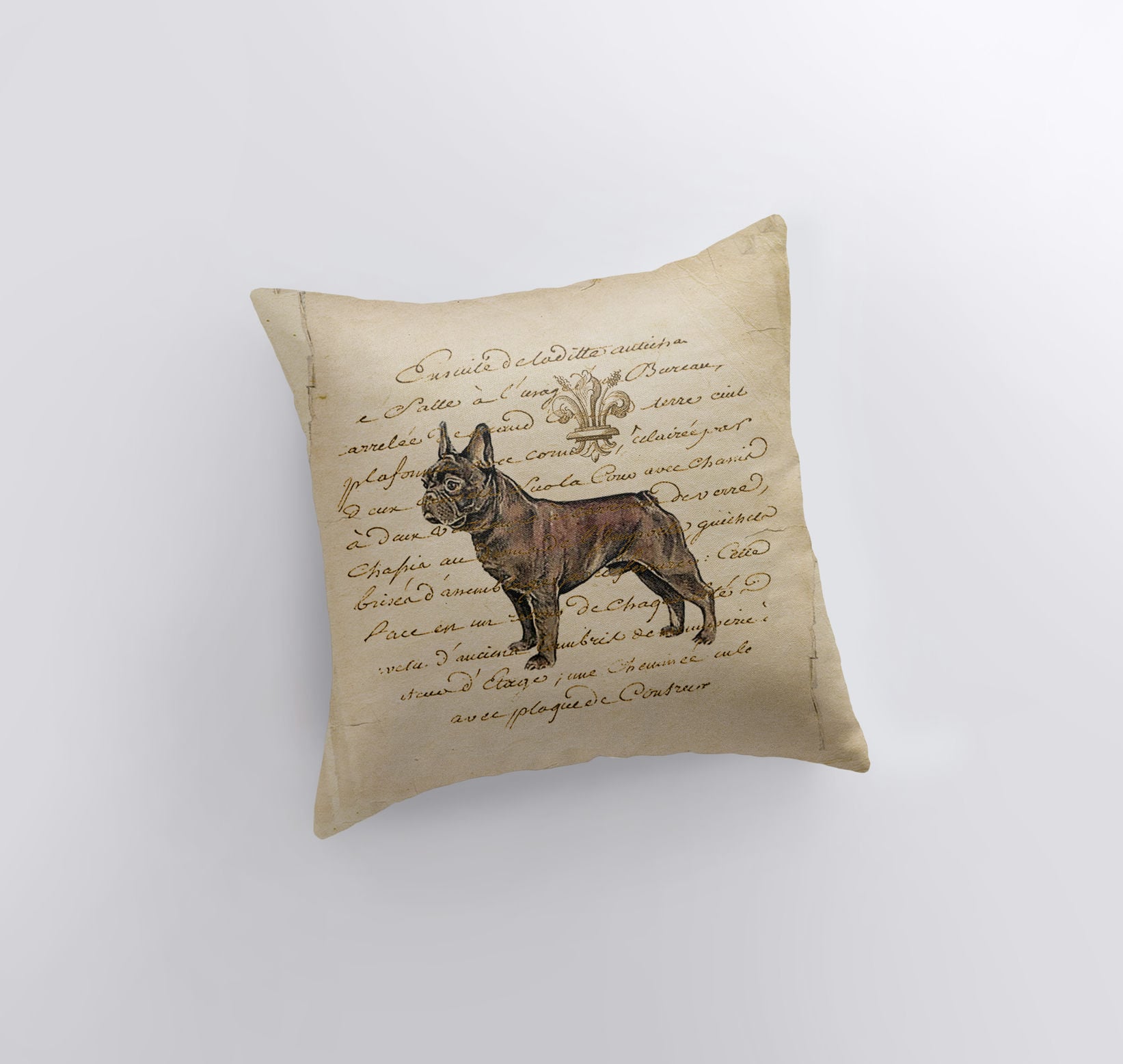 Coussin Bouledogue Français