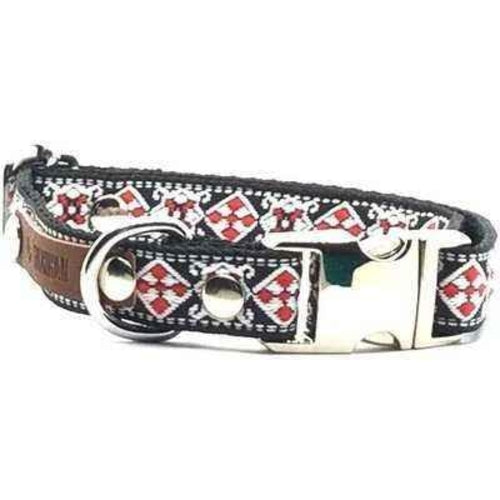 Collier Chien en Coton Fait Main