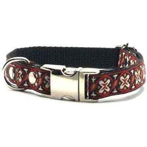 Collier en Coton Personnalisé Designer pour Petit Chien