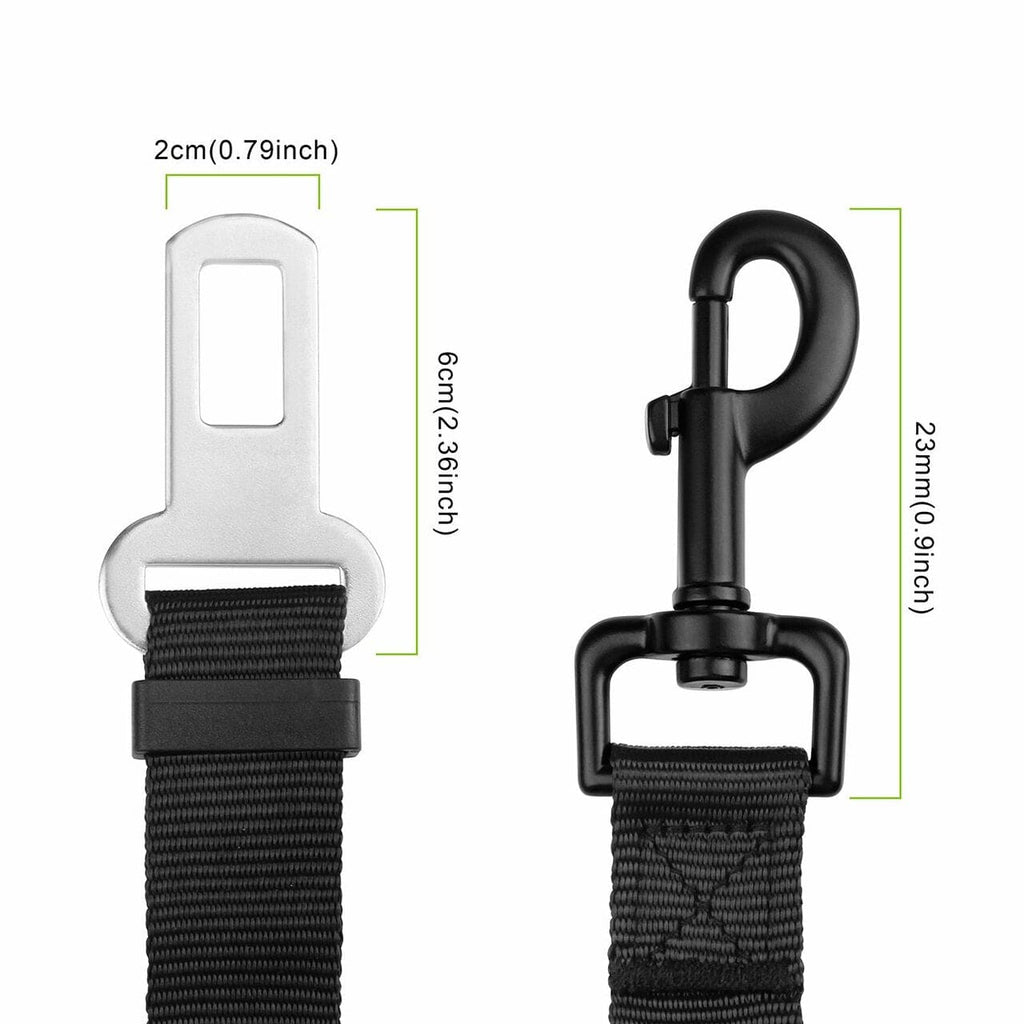 Harnais Réglable pour Chien - Pack de 2 avec Connecteur de Sécurité