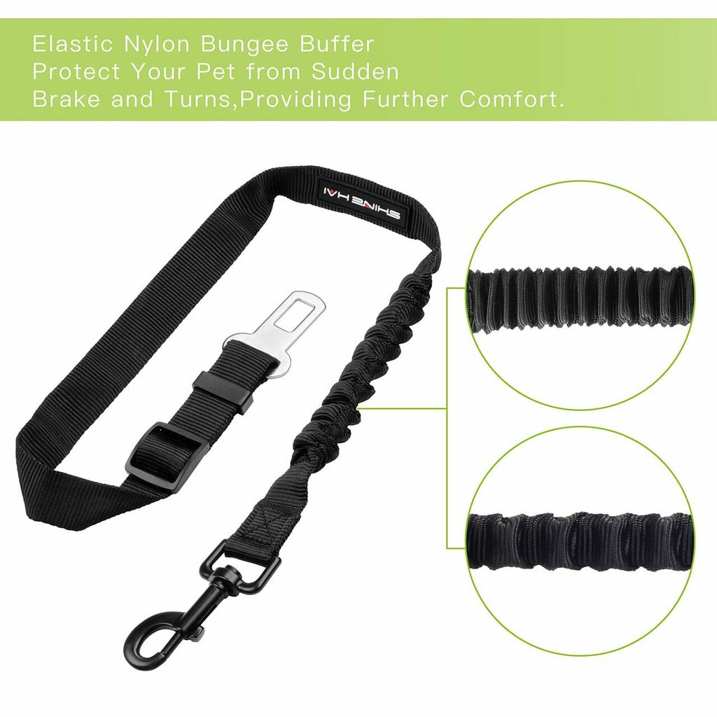 Harnais Réglable pour Chien - Pack de 2 avec Connecteur de Sécurité