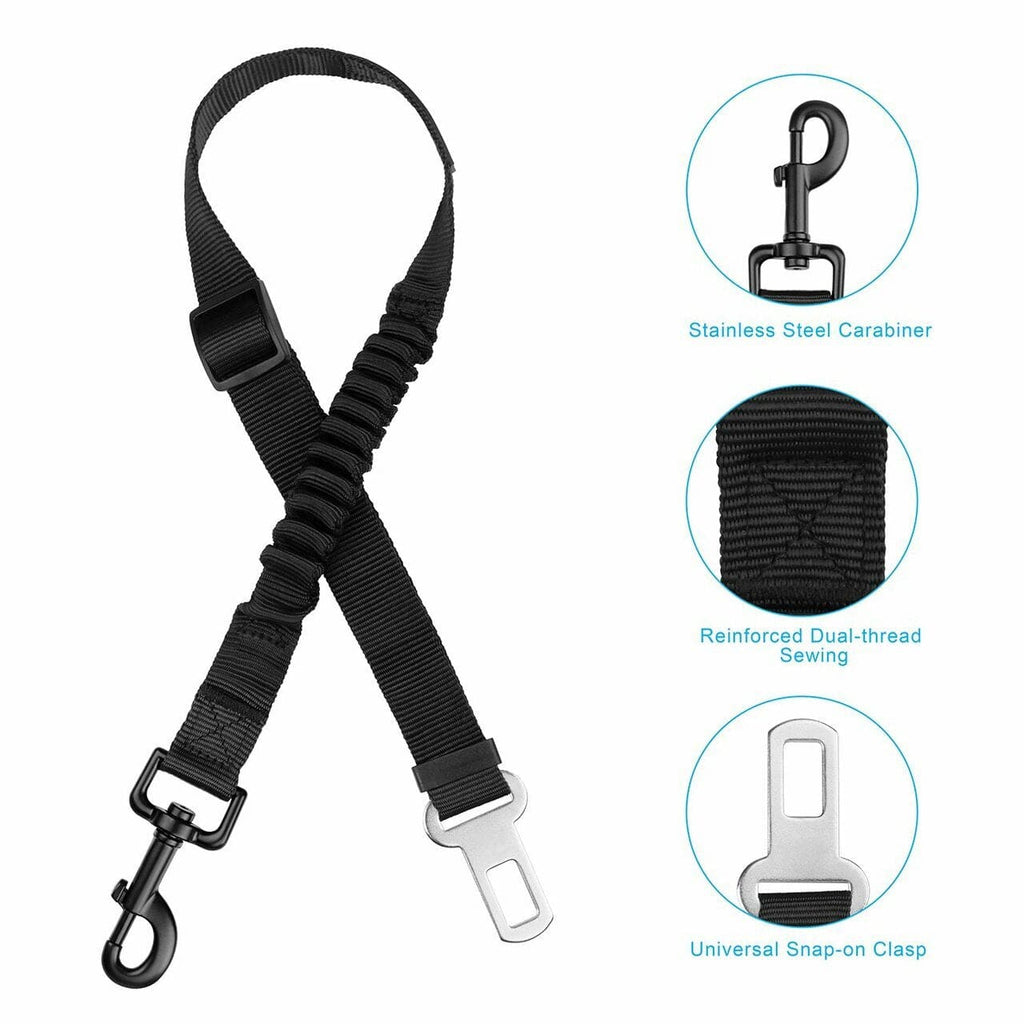 Harnais Réglable pour Chien - Pack de 2 avec Connecteur de Sécurité