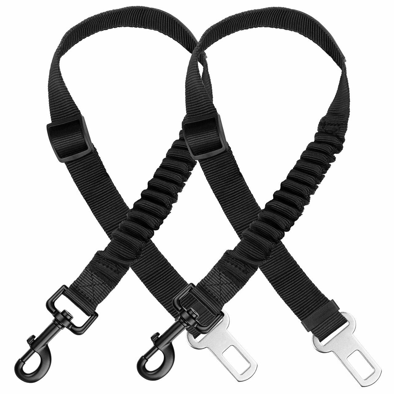 Harnais Réglable pour Chien - Pack de 2 avec Connecteur de Sécurité