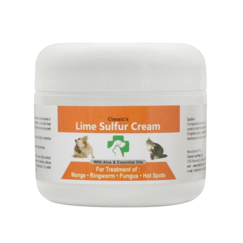 Lime Sulfur Animal Skin Cream - Animal Care et Veterinary Treatment pour