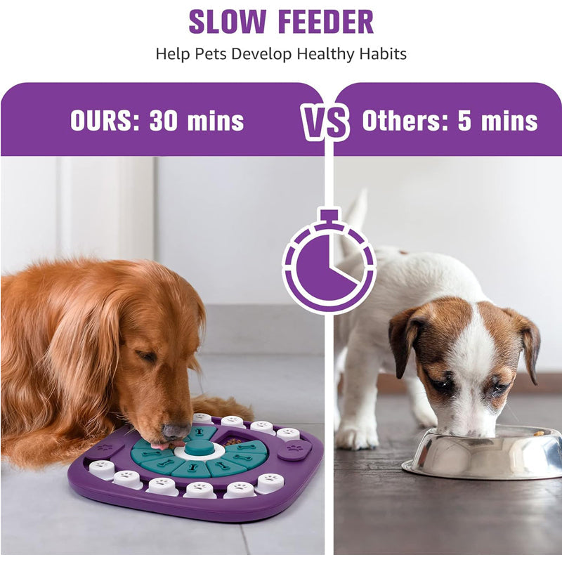 Jouet Puzzle Interactif pour Chien