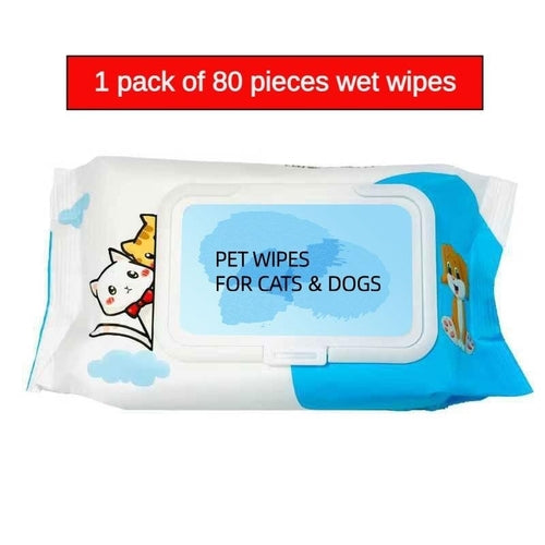 Lingettes Humides pour Pattes, Oreilles et Yeux, à Base de Plantes