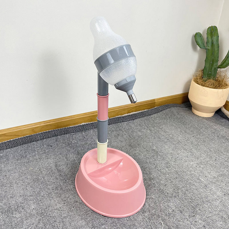 Distributeur d'Eau Automatique pour Animaux - Hauteur Ajustable