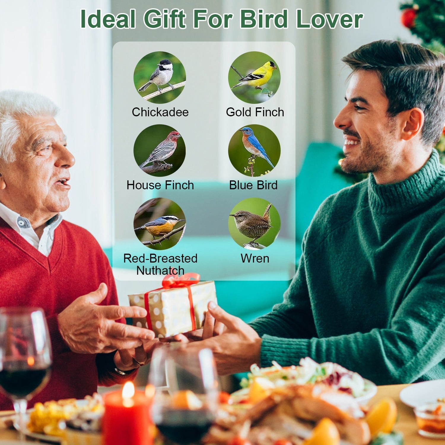 1Pc Distributeur de Nourriture pour Oiseaux Sauvages Résistant aux Écureuils en Métal Suspendu