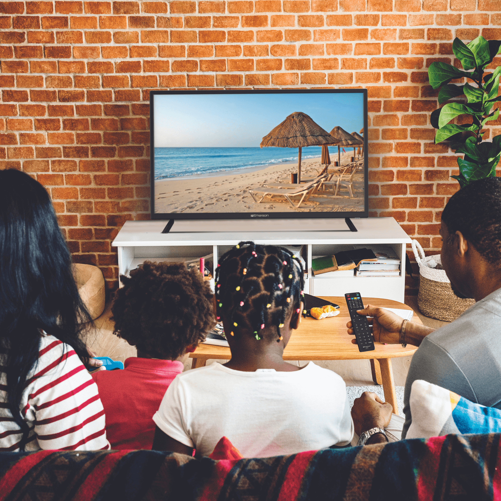 Emerson 32" HD LED Television avec DVD Player - Refurbished