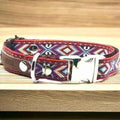 Collier en Coton Gravé avec Pendentif pour Chien