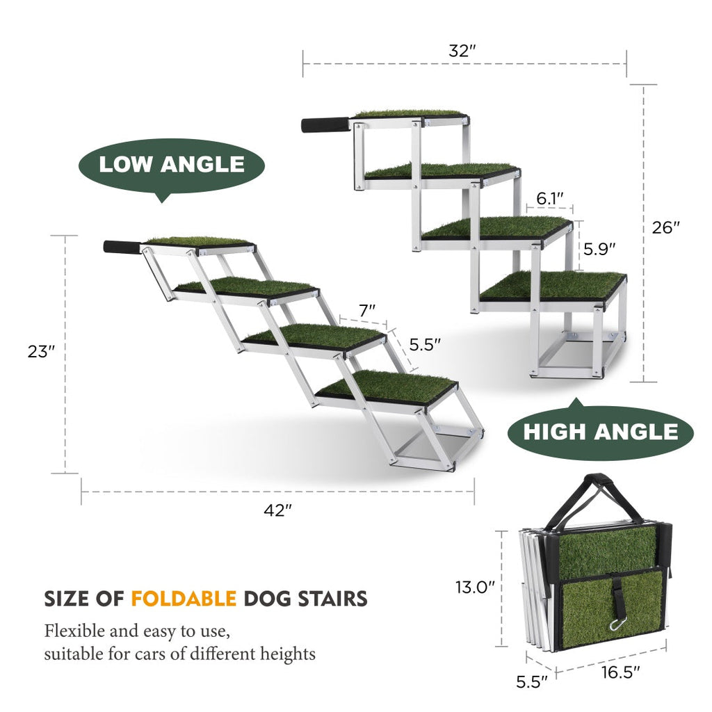 Rampe pliable pour chiens : accès facile à votre voiture