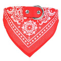 1Pc Réglable Bandana Leather Animal Collier Triangle Scarf