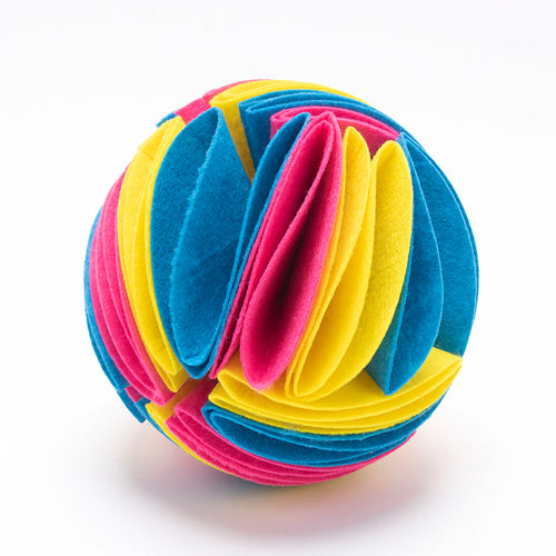 Balle à Renifler Pliable pour Chiens
