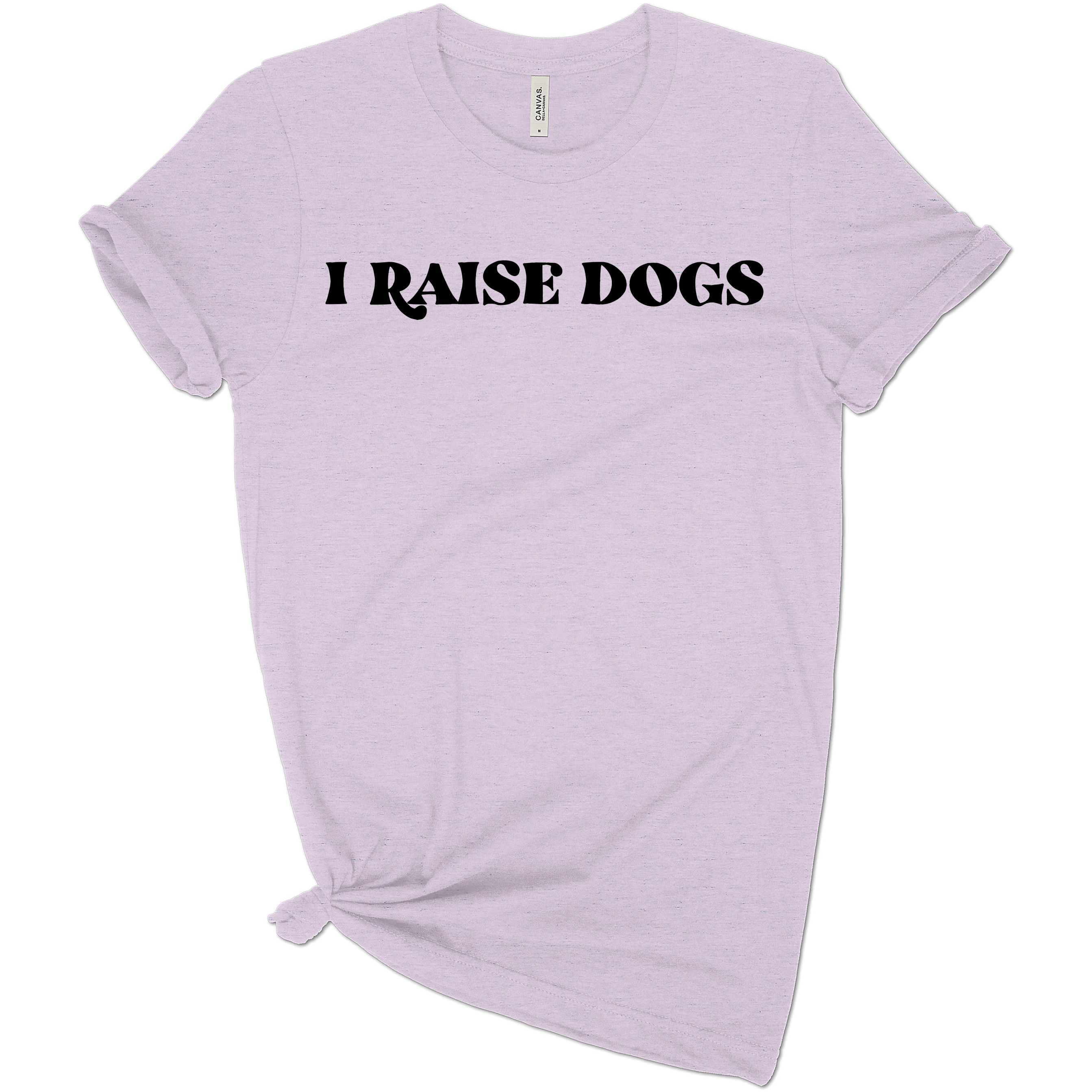 T-shirt "Je lève des chiens"