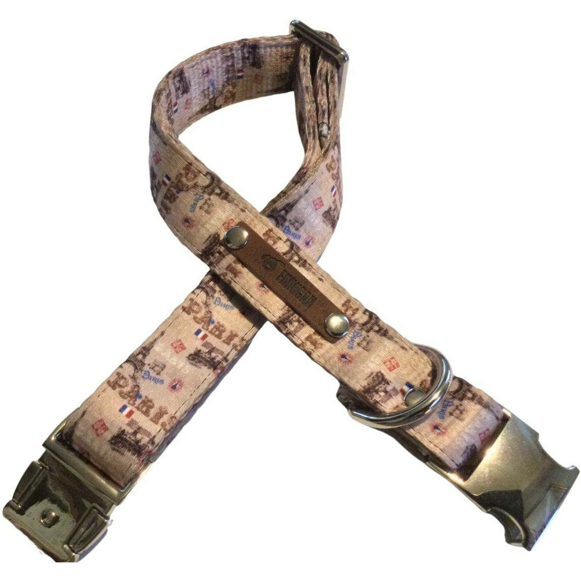 Collier de Chien Deluxe Personnalisé pour Chiens de Grande Race