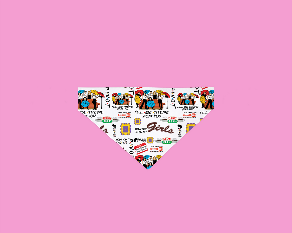 Bandana pour amis à fourrure