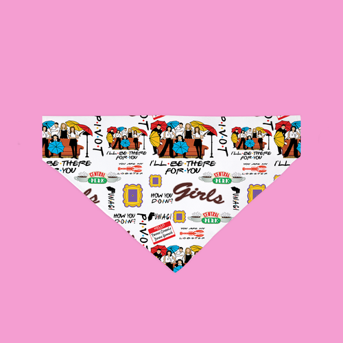 Bandana pour amis à fourrure