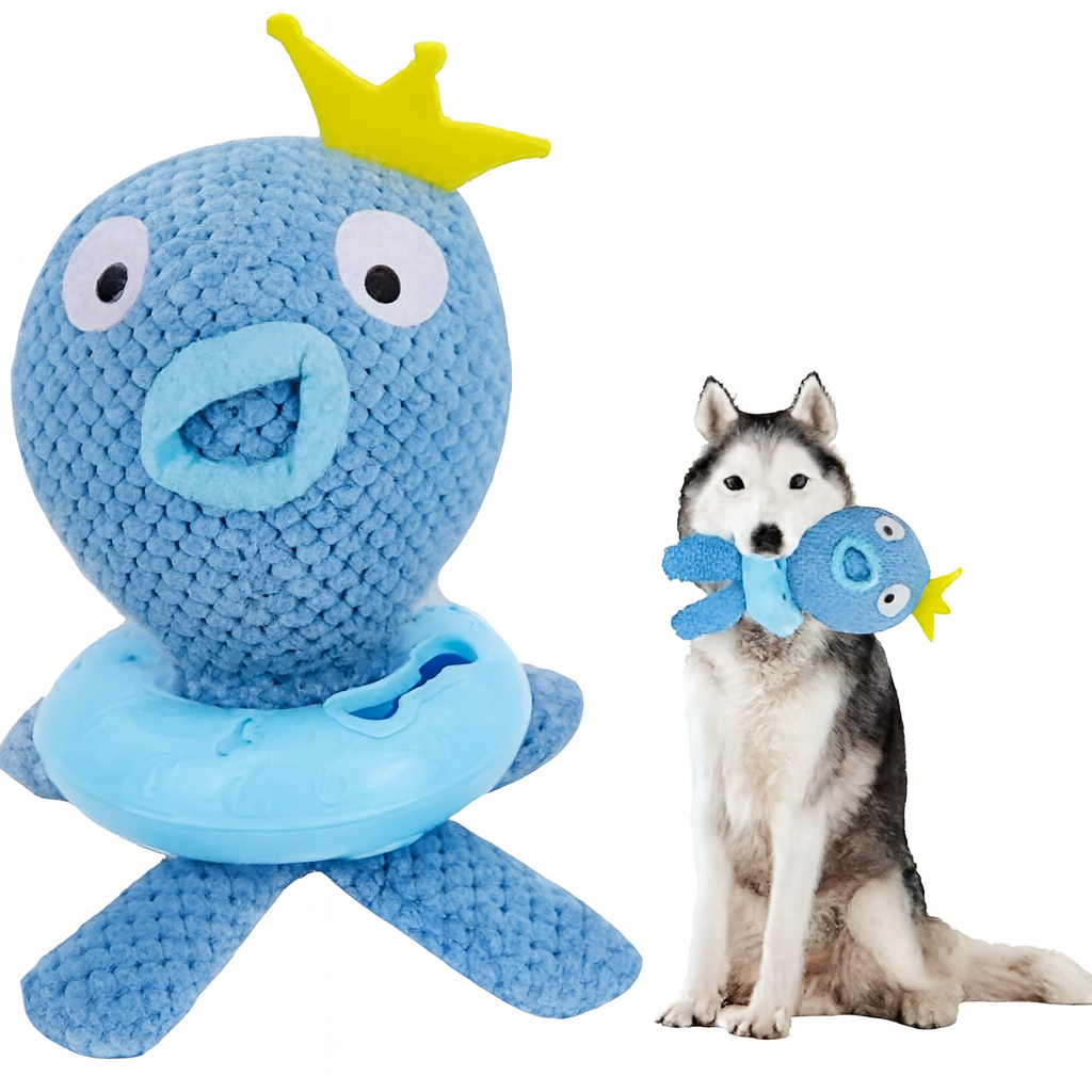 Jouet en Peluche Pieuvre pour Chien