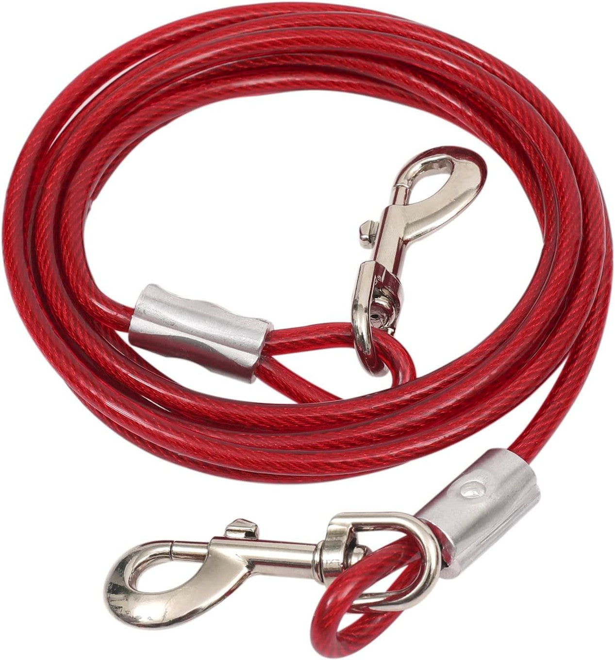 Laisse PVC de 3 mètres pour chien - Câble de sortie robuste