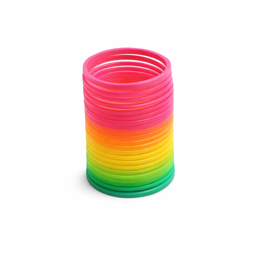Jouet Slinky Arc-en-Ciel Coloré