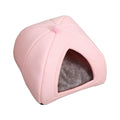 Lit Tente Douillet pour Chats et Petits Chiens - Rose