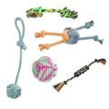 Pack de 6 Jouets en Corde Durables pour Chiens