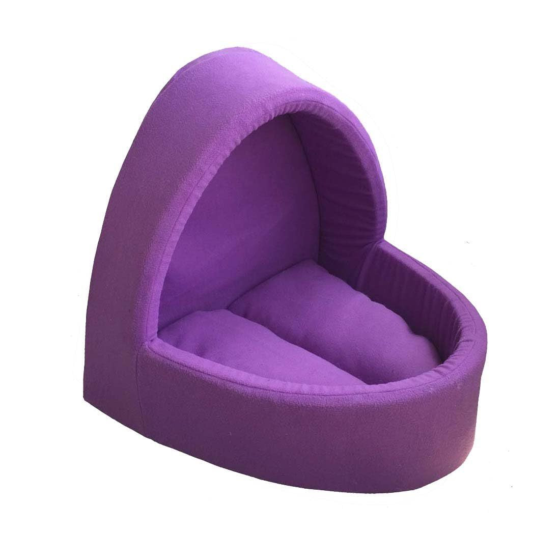 Lit Style Cave pour Chiens & Chats – Violet
