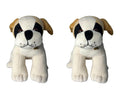 Jouet en Peluche Husky pour Enfants - Pack de 2