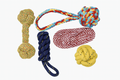 Set de jouets à mâcher interactifs 5-en-1 pour petits chiens