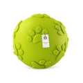 Balle à picots en caoutchouc naturel pour chiens – 7 cm