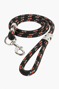 Laisse Chien Résistante 1,5 m Sangle Noire