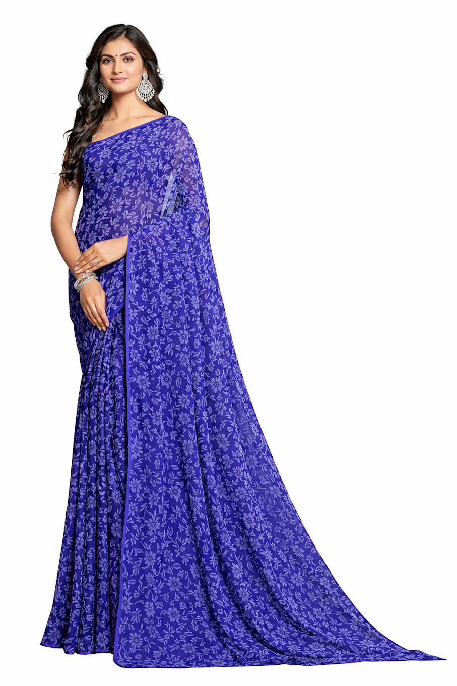 Saree de fête pour femmes tendance et confortable