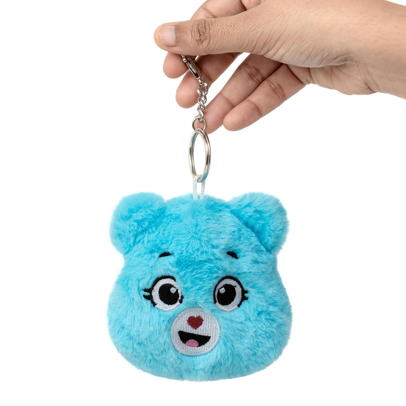 Porte-clés en peluche Smiley 12cm