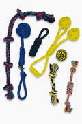 7in1 Ensemble de Jouets Corde et à Mâcher pour Chiens Petits et Moyens