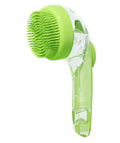 Brosse de Bain Douce pour Chien avec Long Manche