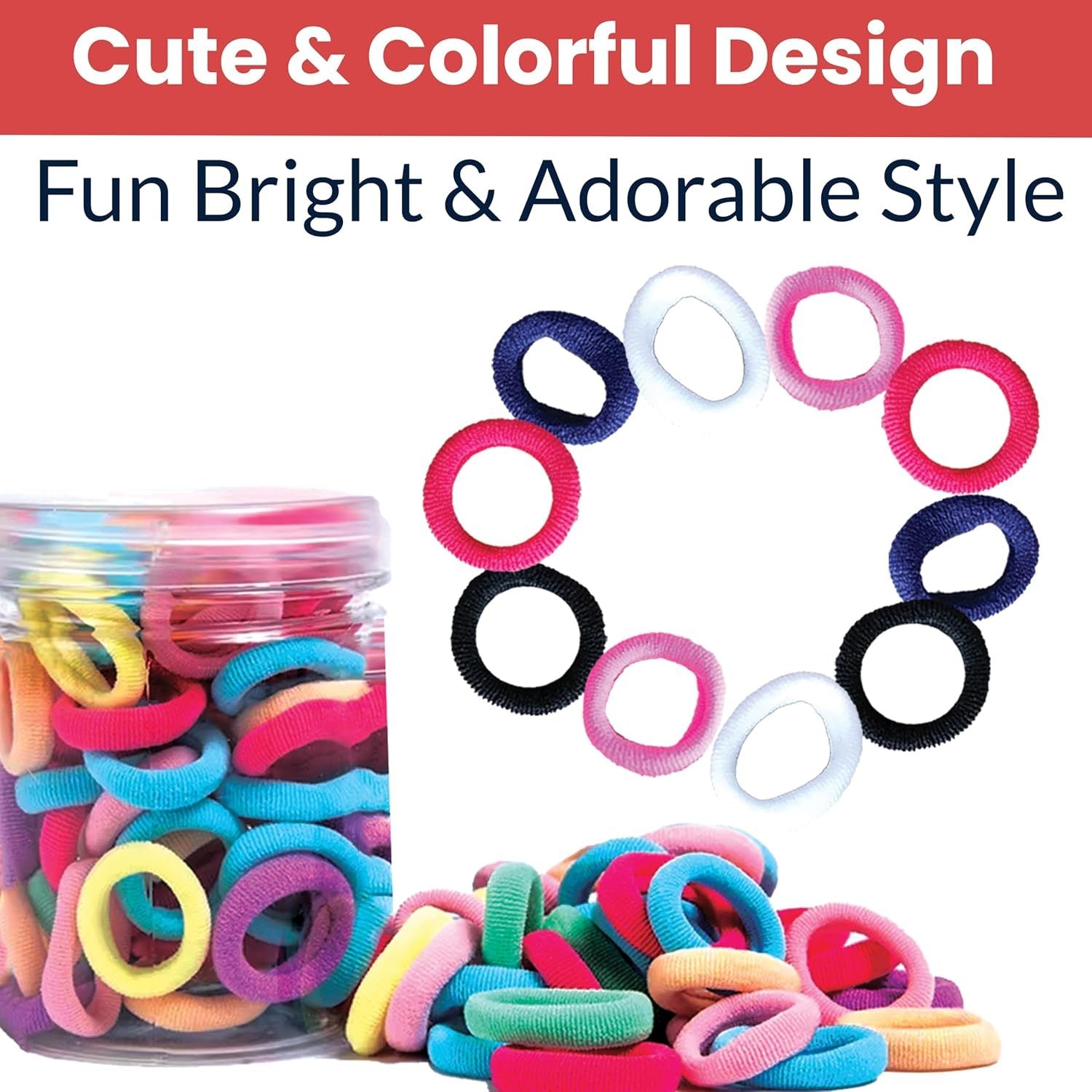 Élastique Doux en Caoutchouc pour Femmes & Filles avec Bac de Rangement -