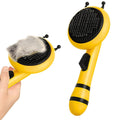 Peigne auto-nettoyant pour chien et chat