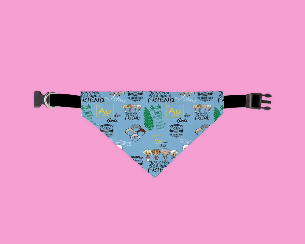 Bandana pour chiots dorés