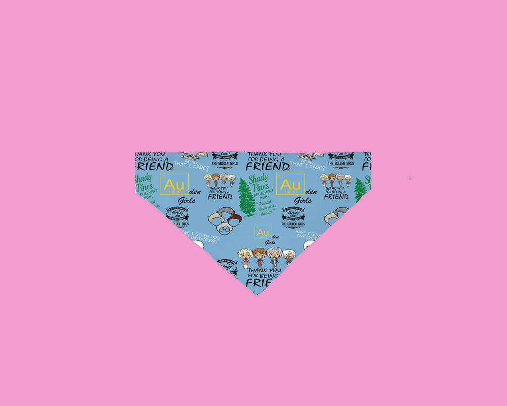 Bandana pour chiots dorés