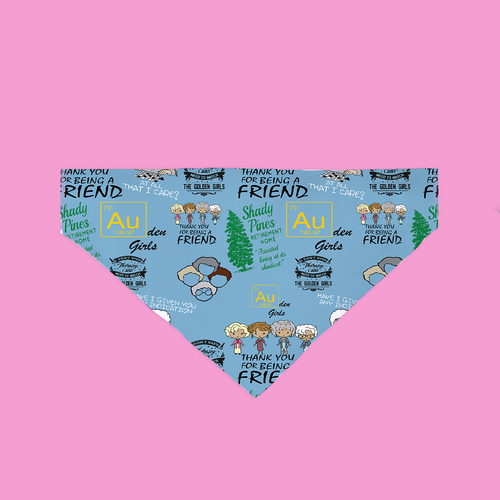Bandana pour chiots dorés