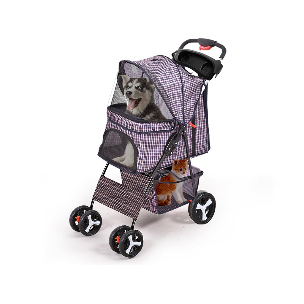 Poussette 4 roues pour animaux : confort et sécurité en balade