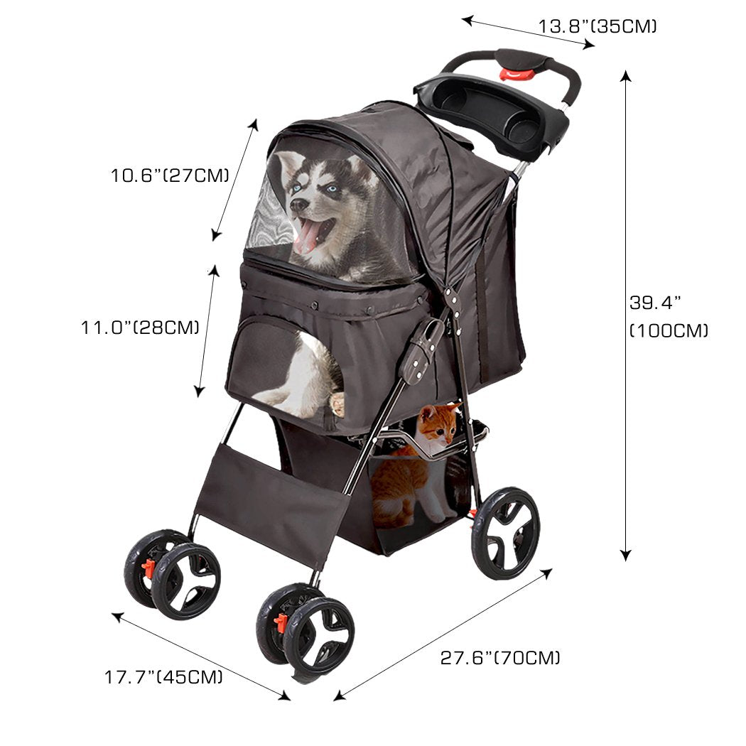 Poussette pour animaux : balades confortables et pratiques