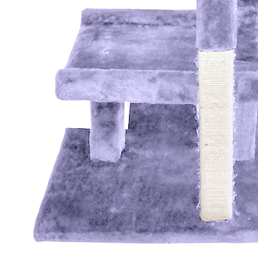 Arbre à chat PaWz avec griffoir, poteau, gymnase et condo pour animaux